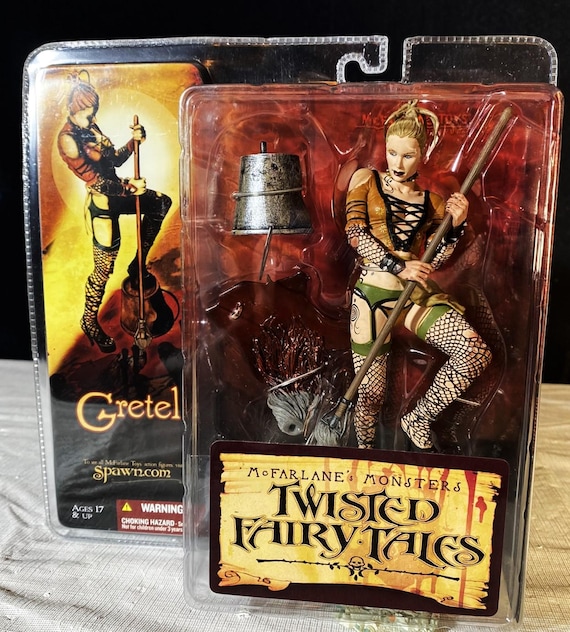 Mcfarlane Twisted Fairy Tales Gretel, Miss Muffet, Red Riding Hood