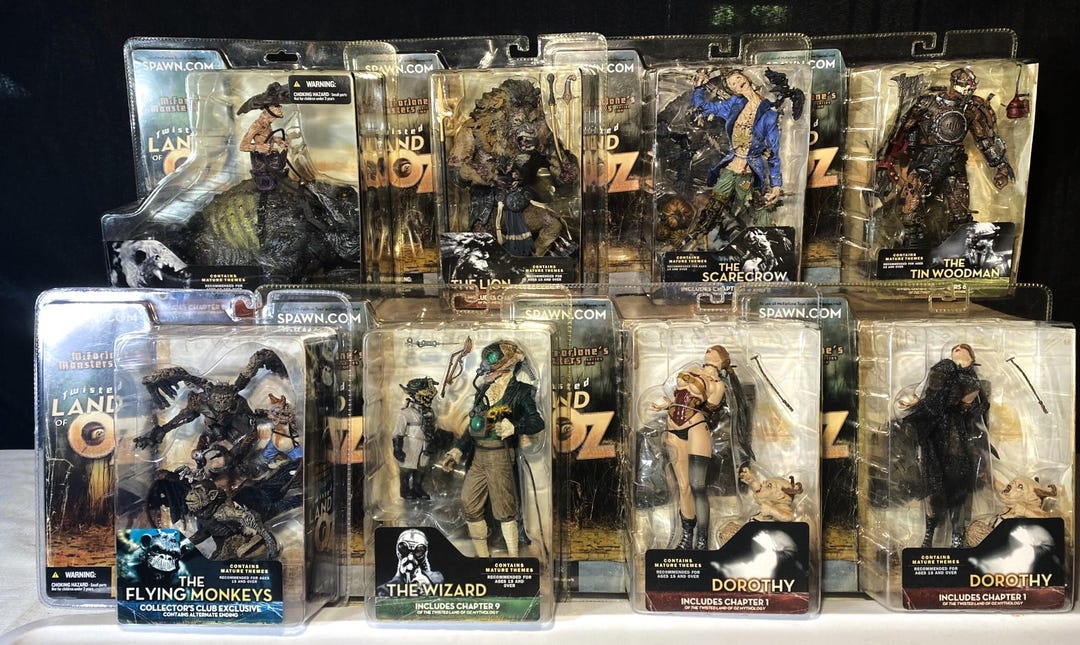 Mcfarlane Twisted Land of Oz Complete Set of 8! - Etsy