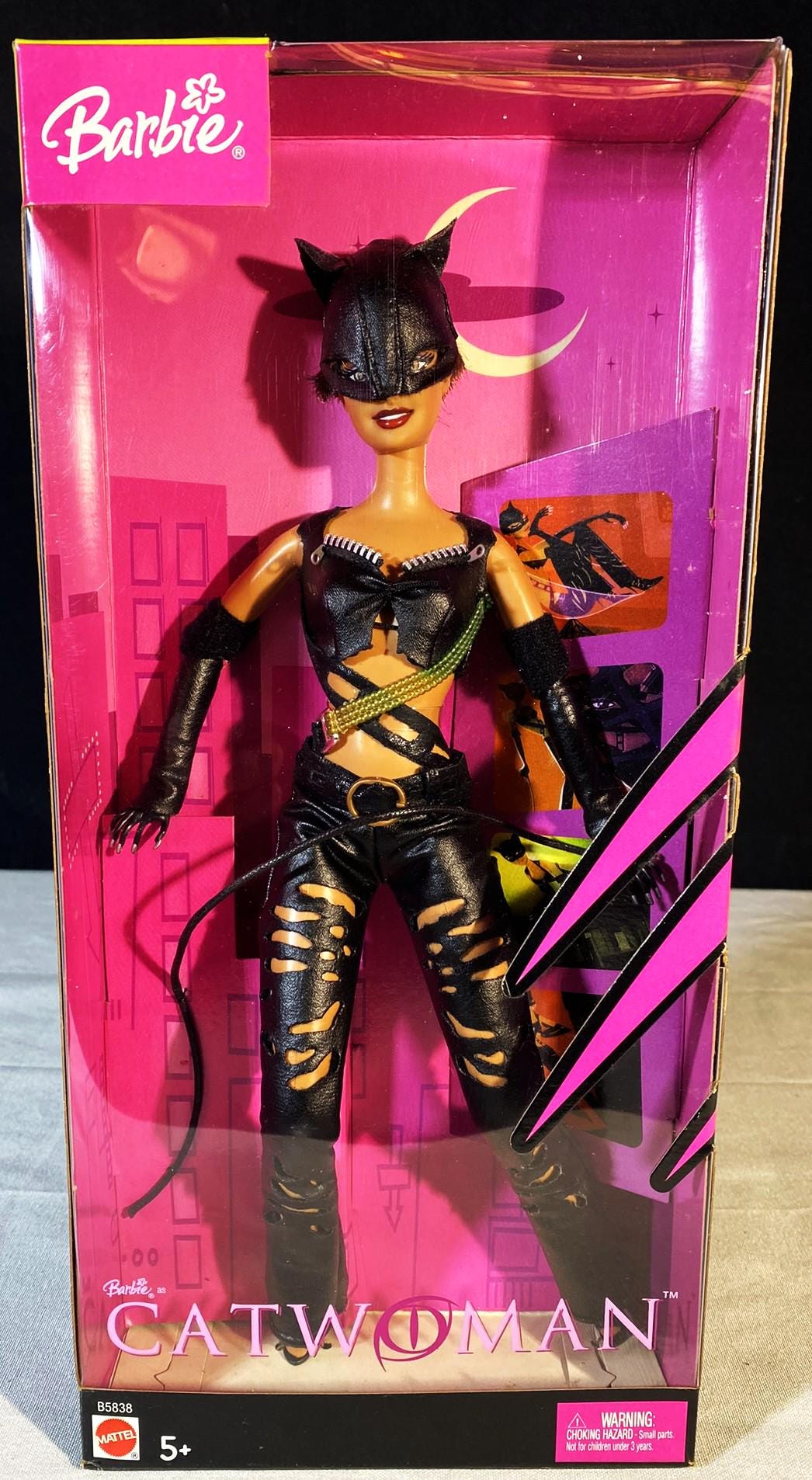 DC Comics Catwoman Barbie Halle Berry Mattel - Etsy