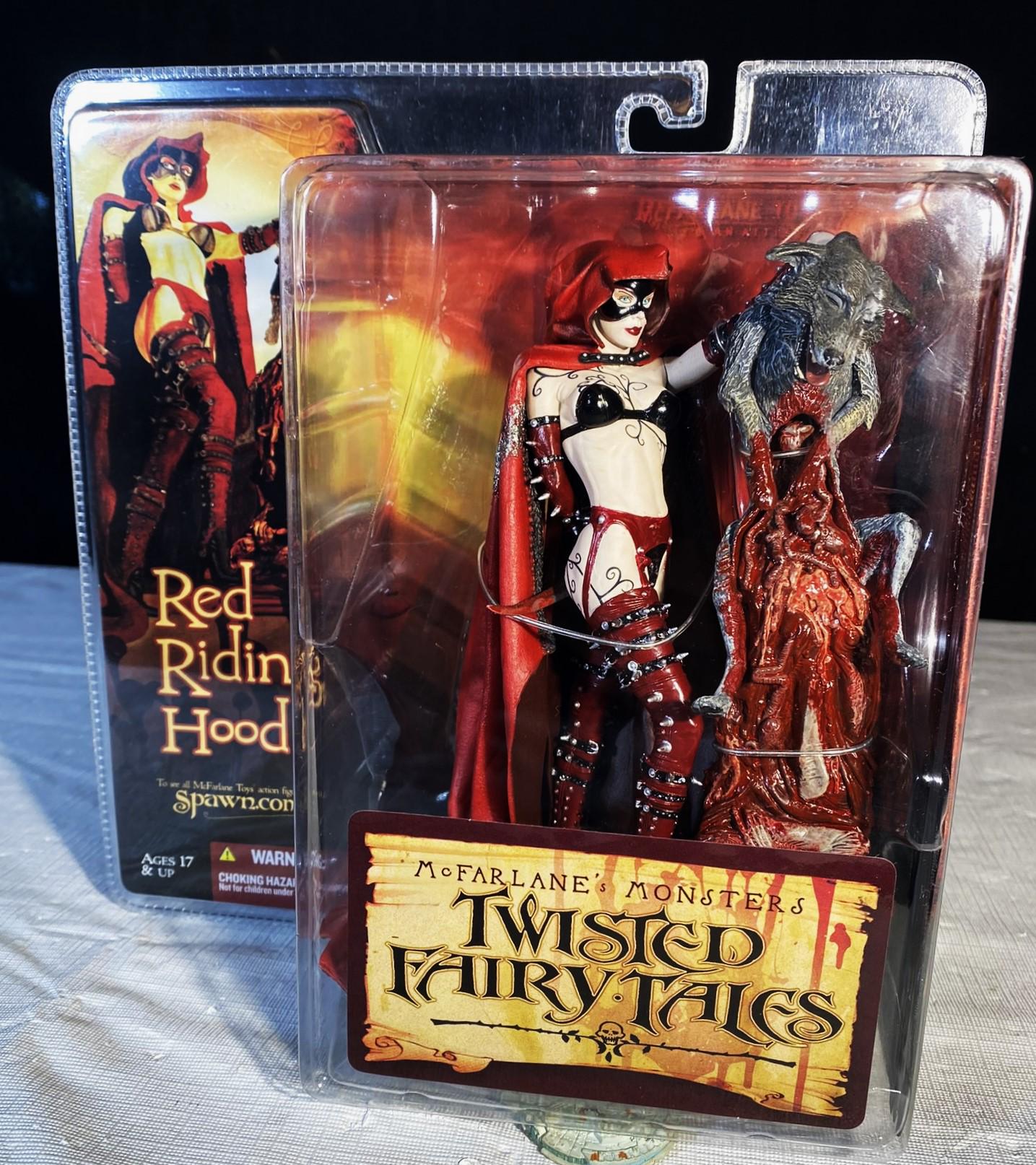 Mcfarlane Twisted Fairy Tales Gretel, Miss Muffet, Red Riding Hood
