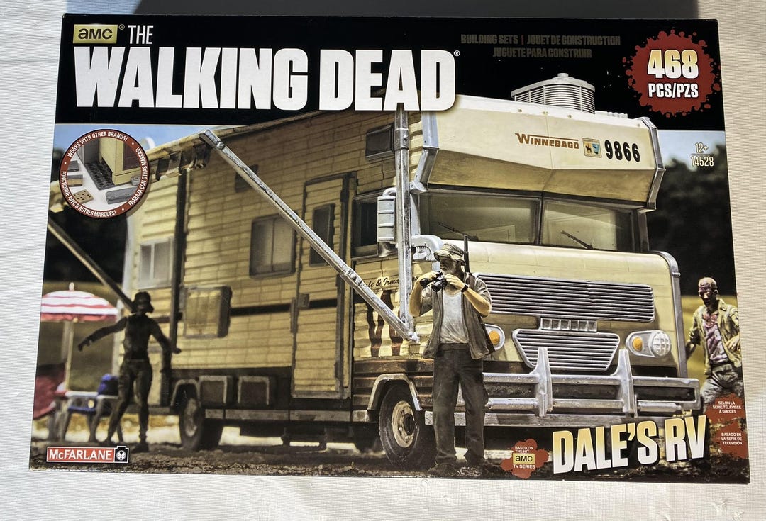 Twd Rv Build Set NEW Mcfarlane Building Construction Set Walking Dead DALE'S RV - Etsy