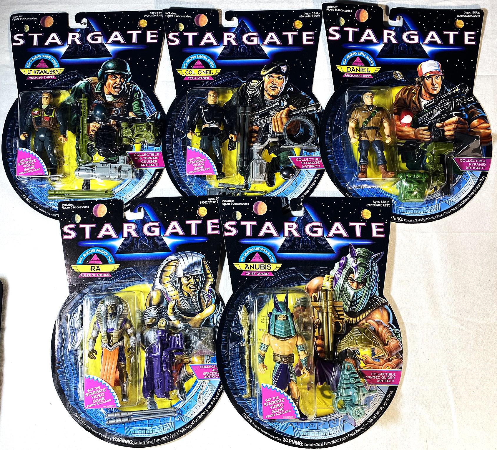 Stargate Set of 5 Action Figures Combo! - Etsy