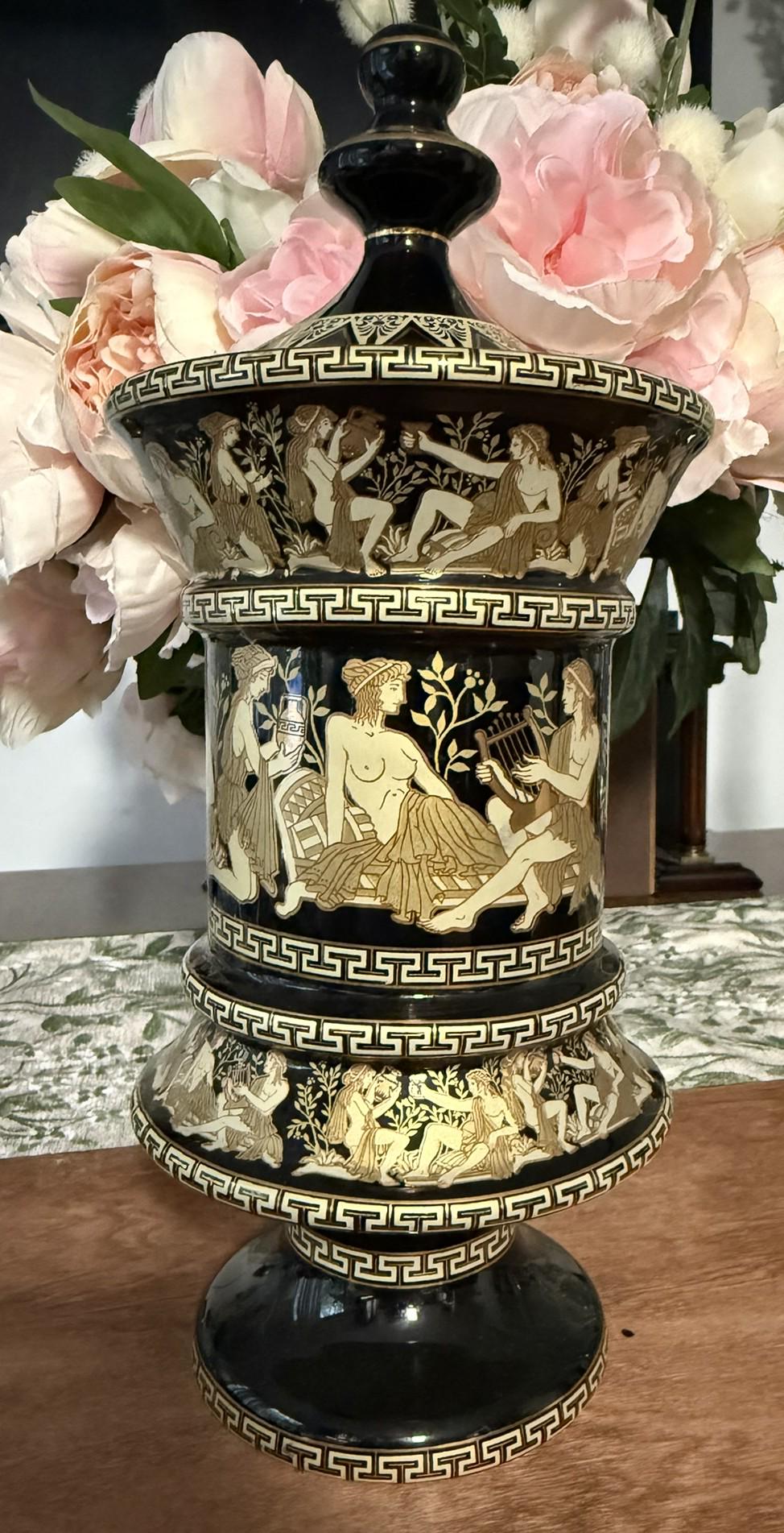 Greek Vase 24k Gold - Etsy
