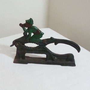 Vintage Cast Iron Elf Nutcracker