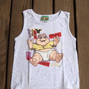 Vintage Baby Sinclair Dinosaur Childs Tank Top - Youth Size M (10-12)