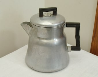 Vintage Wear Ever Percolator Coffee Pot - Complete