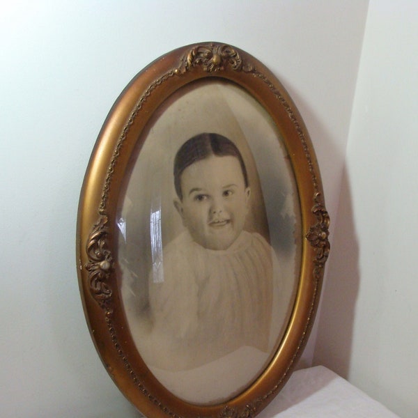 Convex Glass Frame Etsy