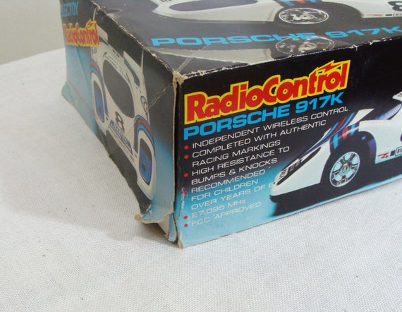 Vintage Electoy Radio Control Car - Porsche 917K - Needs Work - Etsy