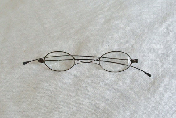 Vintage Antique Silver Tone Eyeglasses