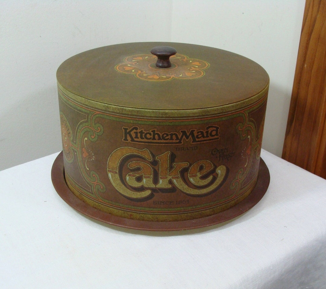 Vintage Kitchen Maid Cake Cover Cake Carrier Etsy