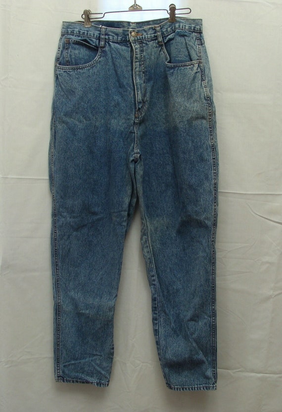 Vintage Bill Blass Dark Acid Wash Jeans - Womens 1