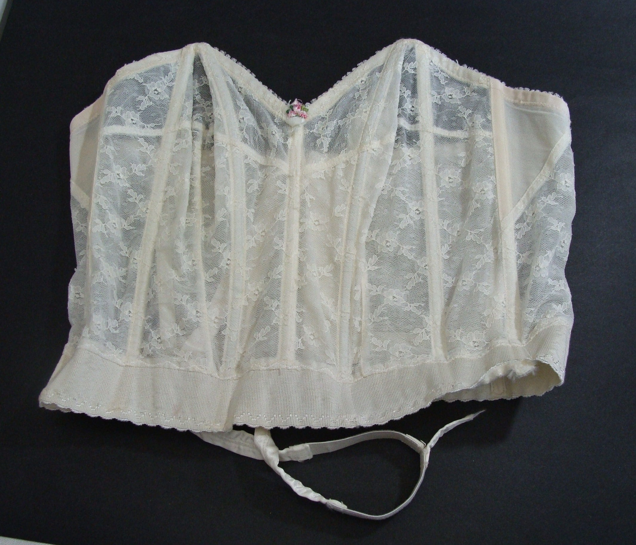 Vintage Lace Bustier 