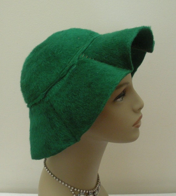 Vintage Lilly Dache Green Womens Hat - Dachettes - image 4