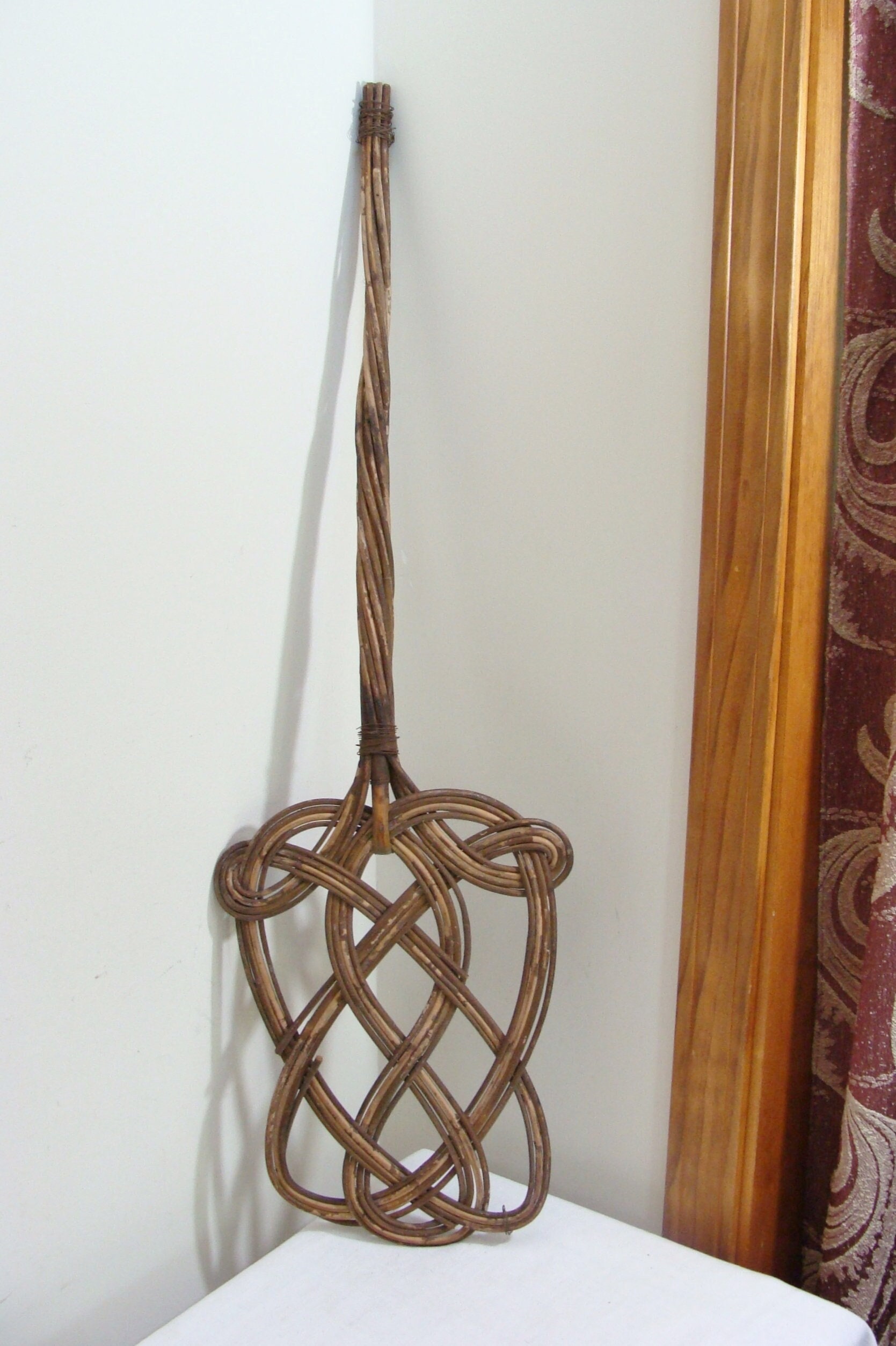  Redecker Rattan Reed Carpet Beater, 29-1/2-Inches
