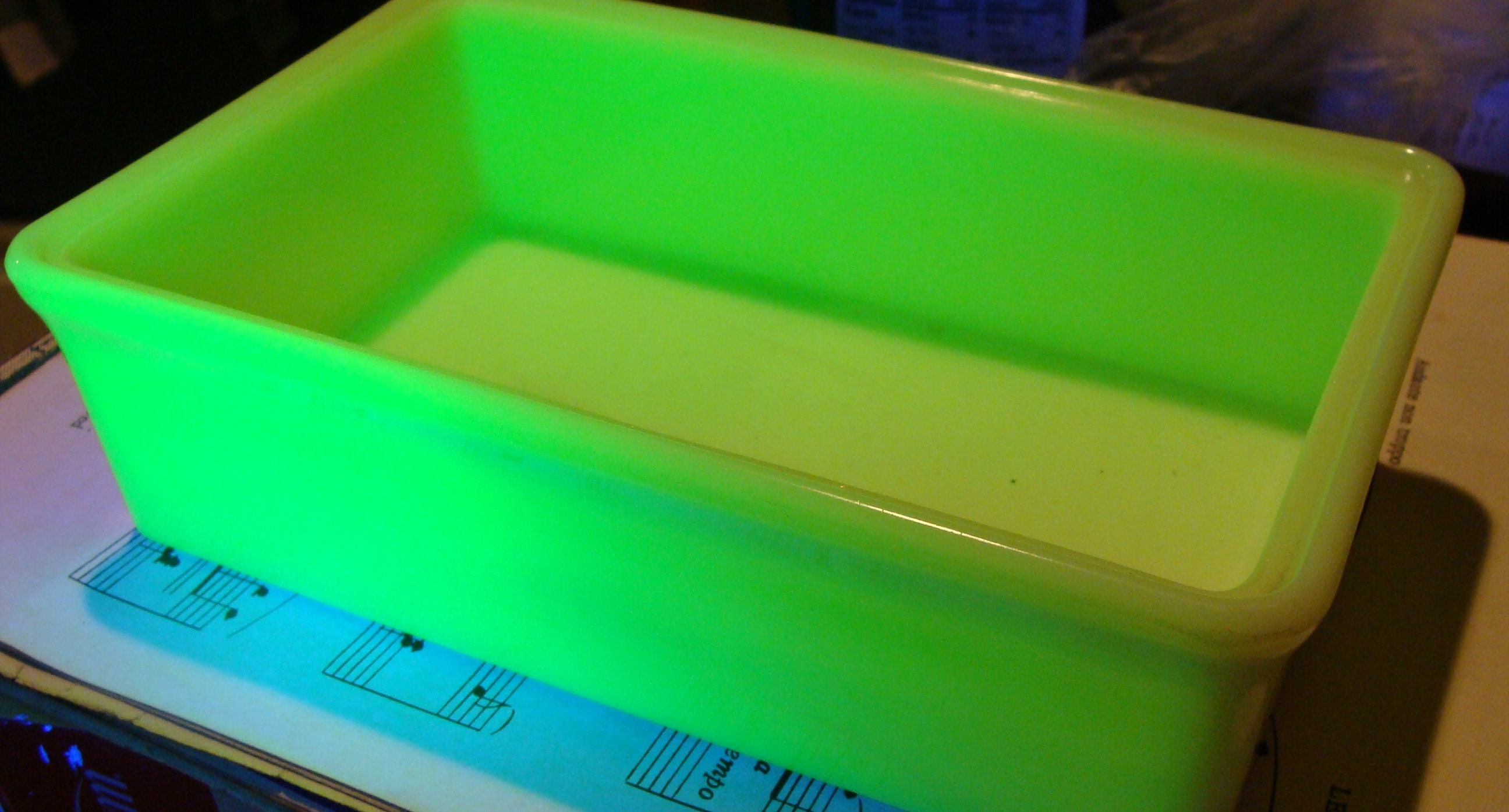 Custard Case Rectangular Vintage Mckee Custard Uranium Refrigerator Dish - Rectangular Dish No ...
