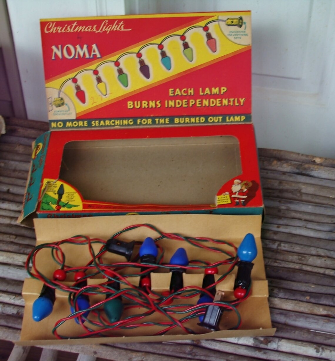 Vintage Noma Christmas Lights 