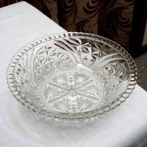 Vintage Stars and Bars 10.5 inch Serving Bowl