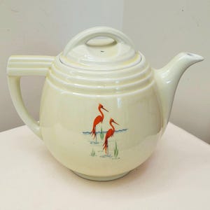 Vintage Hall Flamingo Coffee Pot Teapot – No Metal Dripolator