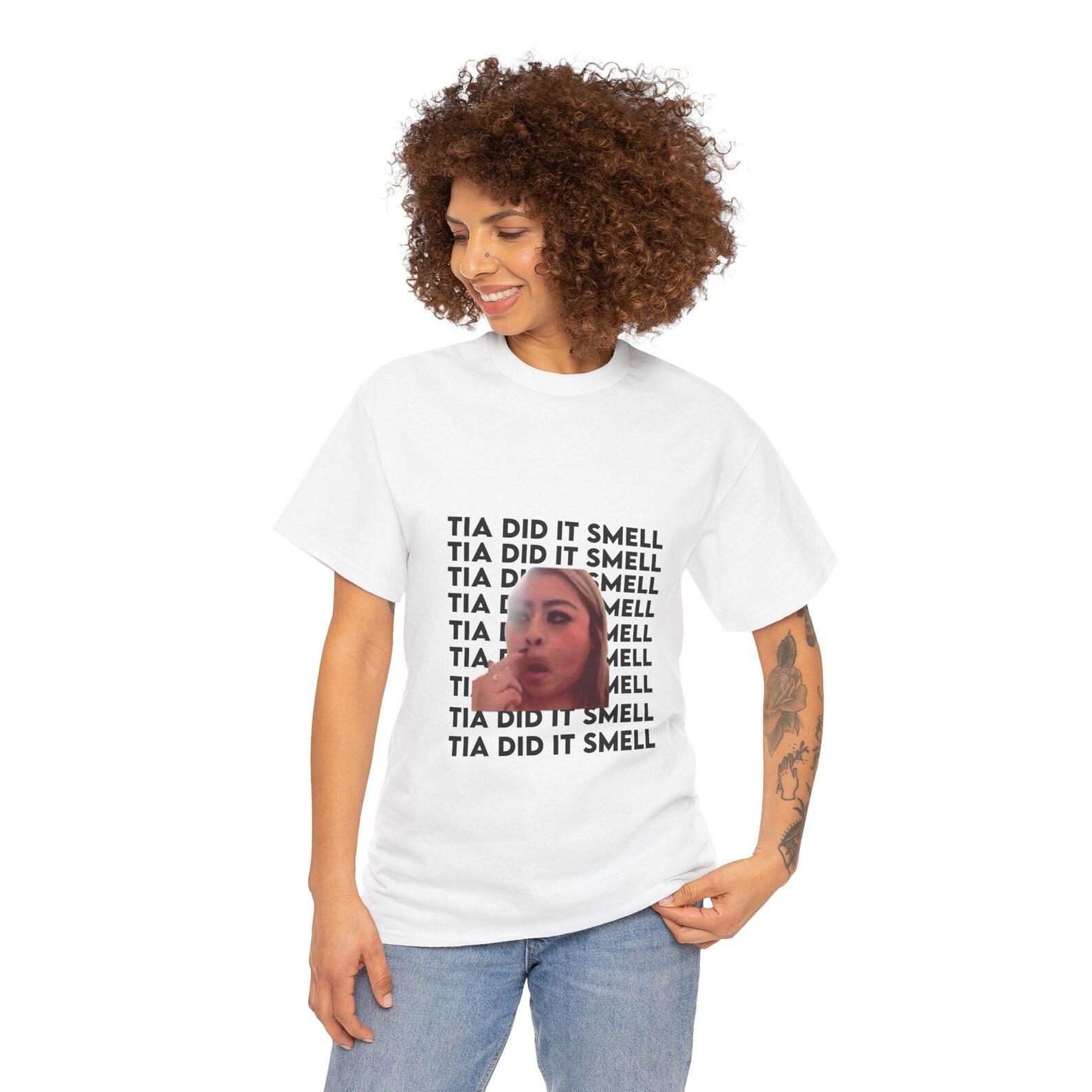 Ash Trevino Tia Did It Smell Tee, Funny Tiktok Meme T-shirt, Unisex ...