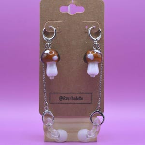 RaveBuds: Earrings Made to Hold Earplugs for Festivals and Concerts, Silver