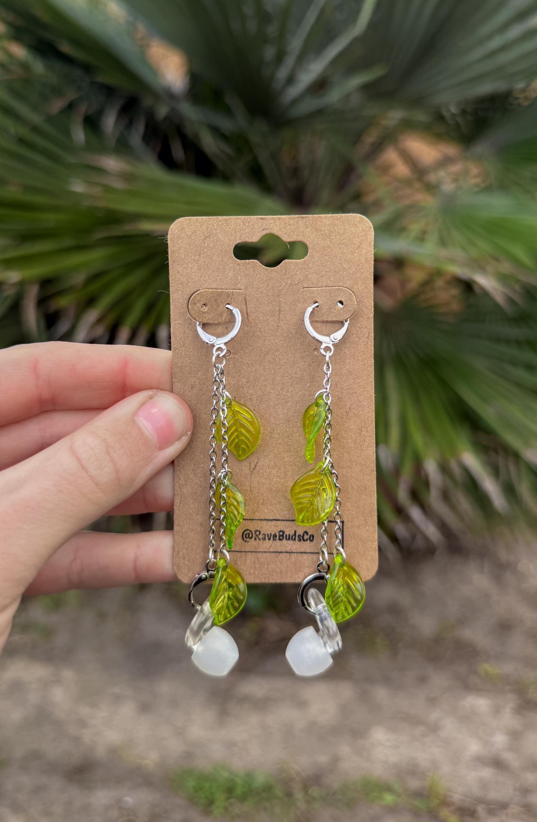 RaveBuds: Earrings Made to Hold Earplugs