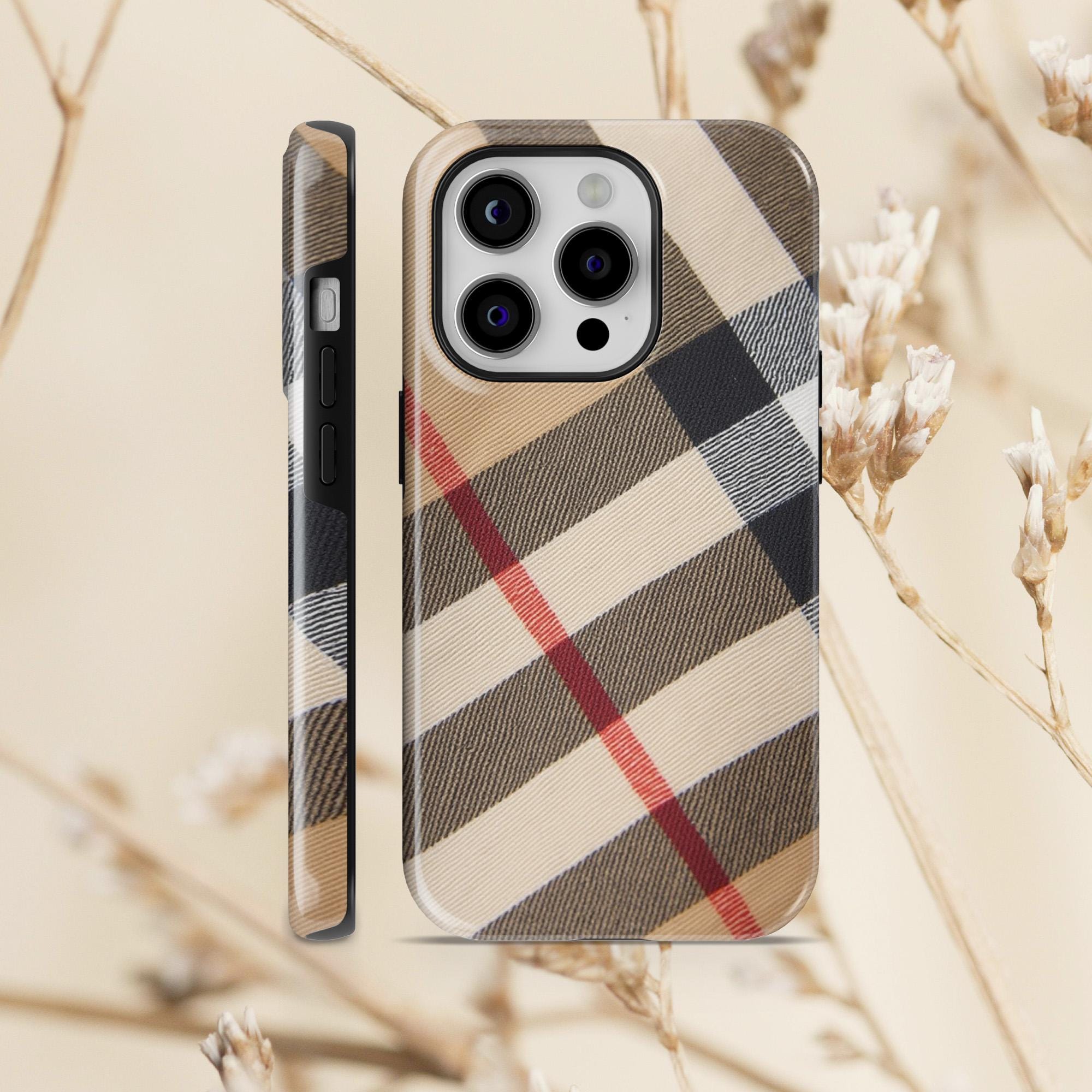 ネットオフ 送料得店  Burberry Etsy - Case Max Pro 14 iPhone Smartphone Axesary