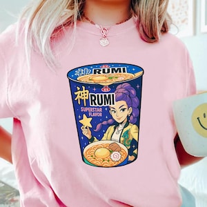 Rumi Huntrix Kpop Demon Hunters Shirt,Rumi Mira Zoey Shirt,Saja Girls Graphic Tee,Saja Boys Shirt,Demon Hunters Merch,KPDH Shirt,Huntrix Tee
