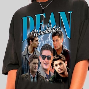 Unisex Dean Winchester Shirt -Dean Winchester Tshirt,Dean Winchester T-shirt,Dean Winchester T shirt,Jensen Ackles Shirt,Dean Winchester Tee