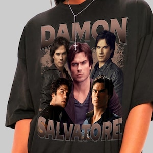 Unisex Damon Salvatore Shirt -Damon Salvatore Tshirt,Damon Salvatore T-shirt,Salvatore Tee,Damon Salvatore Sweatshirt,Ian Somerhalder Shirt