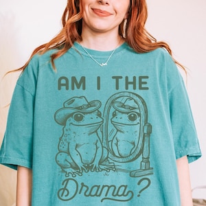 Shirt ben ik de dramakikker-grappig gezegde shirt, citaat shirt, shirt grappige kikker, shirt kikker meme, kikker sweatshirt, shirt drama Queen, grappig sweatshirt