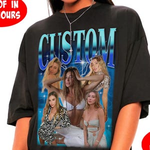 Custom Girlfriend Shirt, Shirt Gift For Mom,Boyfriend Comfort Colors Shirt,Face Shirt,Bachelorette Surprise,Personalized Birthday Gift