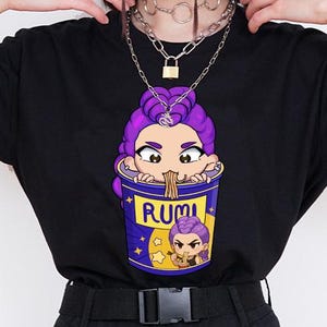 Rumi Huntrix Kpop Demon Hunters Shirt,Rumi Mira Zoey Shirt,Saja Girls Graphic Tee,Saja Boys Shirt,Demon Hunters Merch,KPDH Shirt,Huntrix Tee