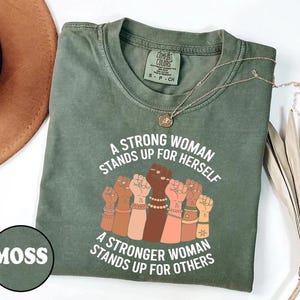 Strong Woman Shirt-feminist shirt,feminist tshirt,feminist t shirt,feminism shirt,girl power,feminist gift,smash patriarchy shirt,girl power