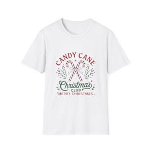 Candy Cane Club, Weihnachtshemd, niedlich, Geschenk für Familie, Feiertage