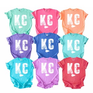 Distressed KC Football PNG | Bold White KC Arrowhead Design | Digital Download for Sublimation & dtf Transfers