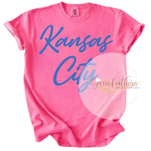 kansas city script png | retro kc dtf transfer | summer kansas city digital download | trendy kc shirt design for graphic tees