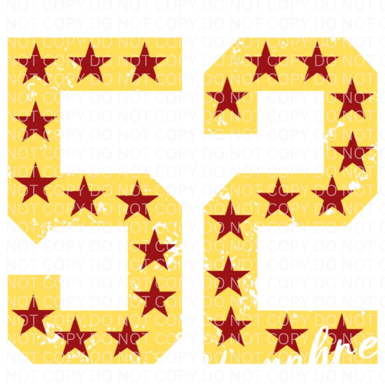 Kansas City PNG, #52 Stars Digital Download | Kansas City Football DTF ...