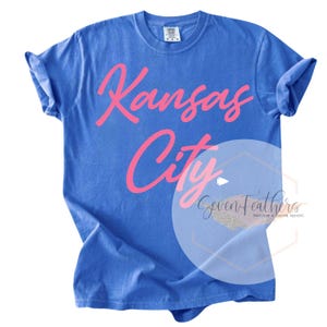 kansas city script png | retro kc dtf transfer | summer kansas city digital download | trendy kc shirt design for graphic tees