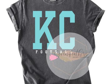 KC Football PNG | Kansas City Game Day Digital Download | DTF Transfer Design | Instant Download Shirt Graphic