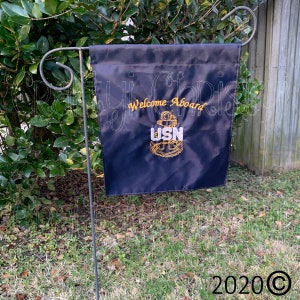 Navy Chief Garden Flag