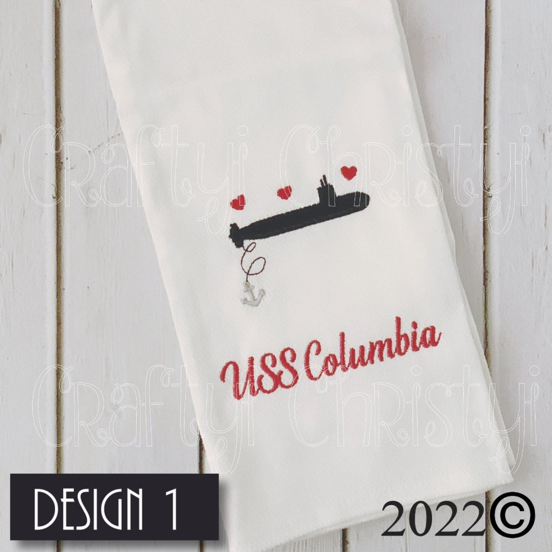 Your Choice of Design Submarine Kitchen Towel Etsy