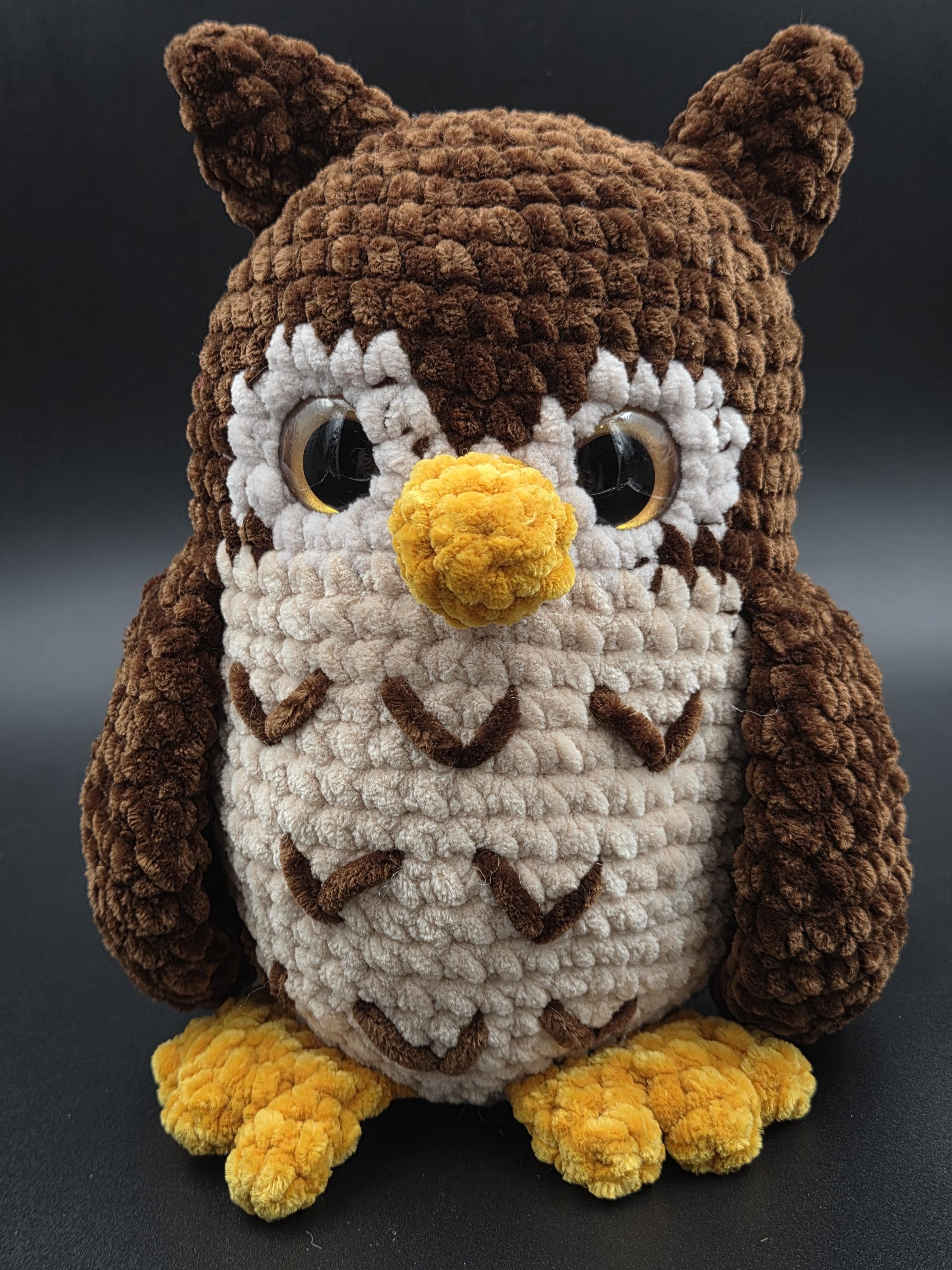 Crochet Woodland Owl - Amigurumi Plushie