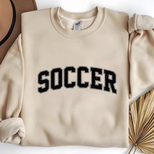 Personalized Soccer Sweatshirt,Retro Football Apparel,Soccer Lover Sweatshirt,Soccer Coach Sweatshirt, Vintage Soccer Fan Tshirt,Soccer Gift