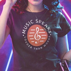 Music-Inspired T-Shirt,Your Perfect Music Tee, Graphic Tee for Artist, Music Lover's T-Shirt,Casual Tee for Music, Play Loud: Musician's Tee