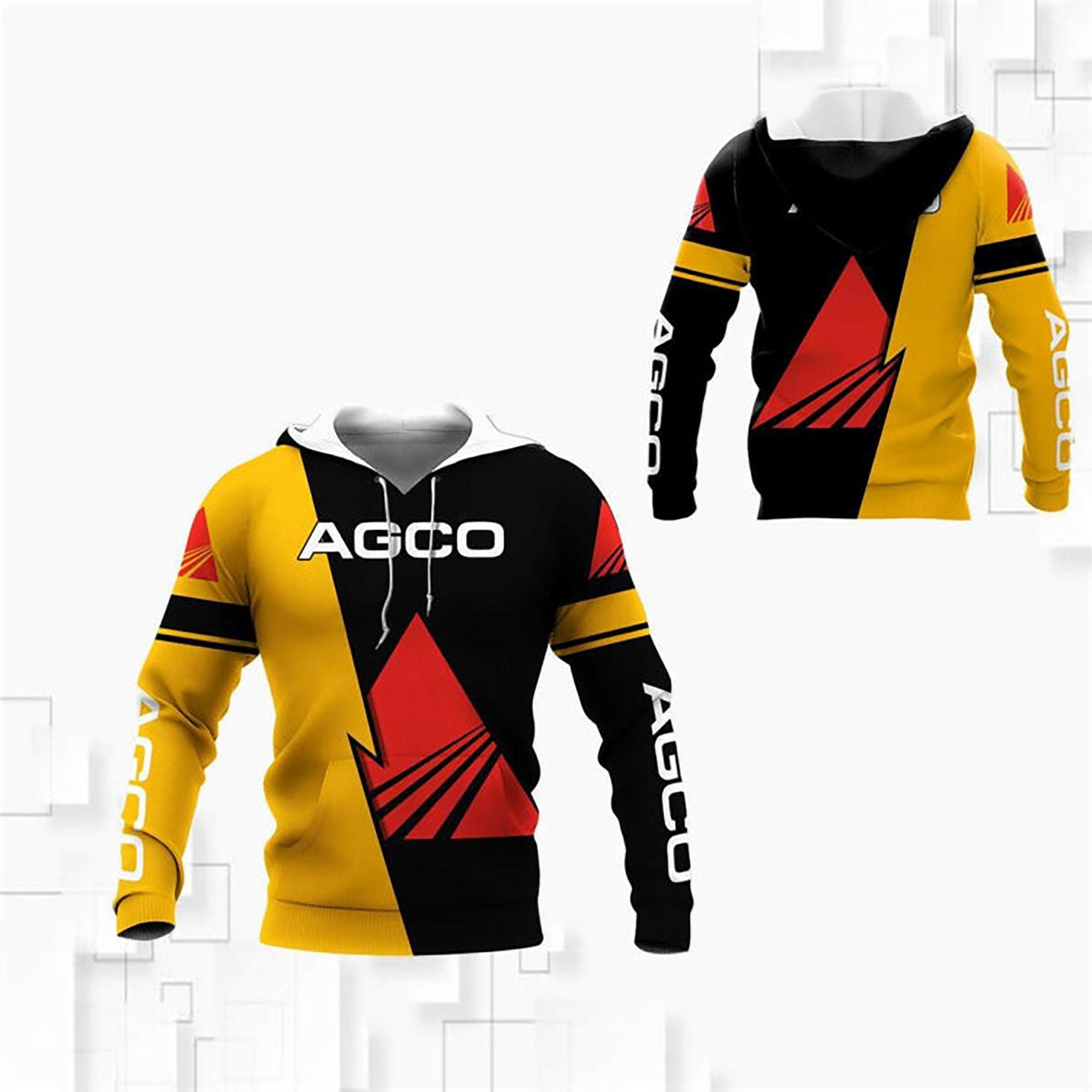 AGCO Shirt Fan Gift, AGCO Tractors Stylist 3D All Over Print Hoodie