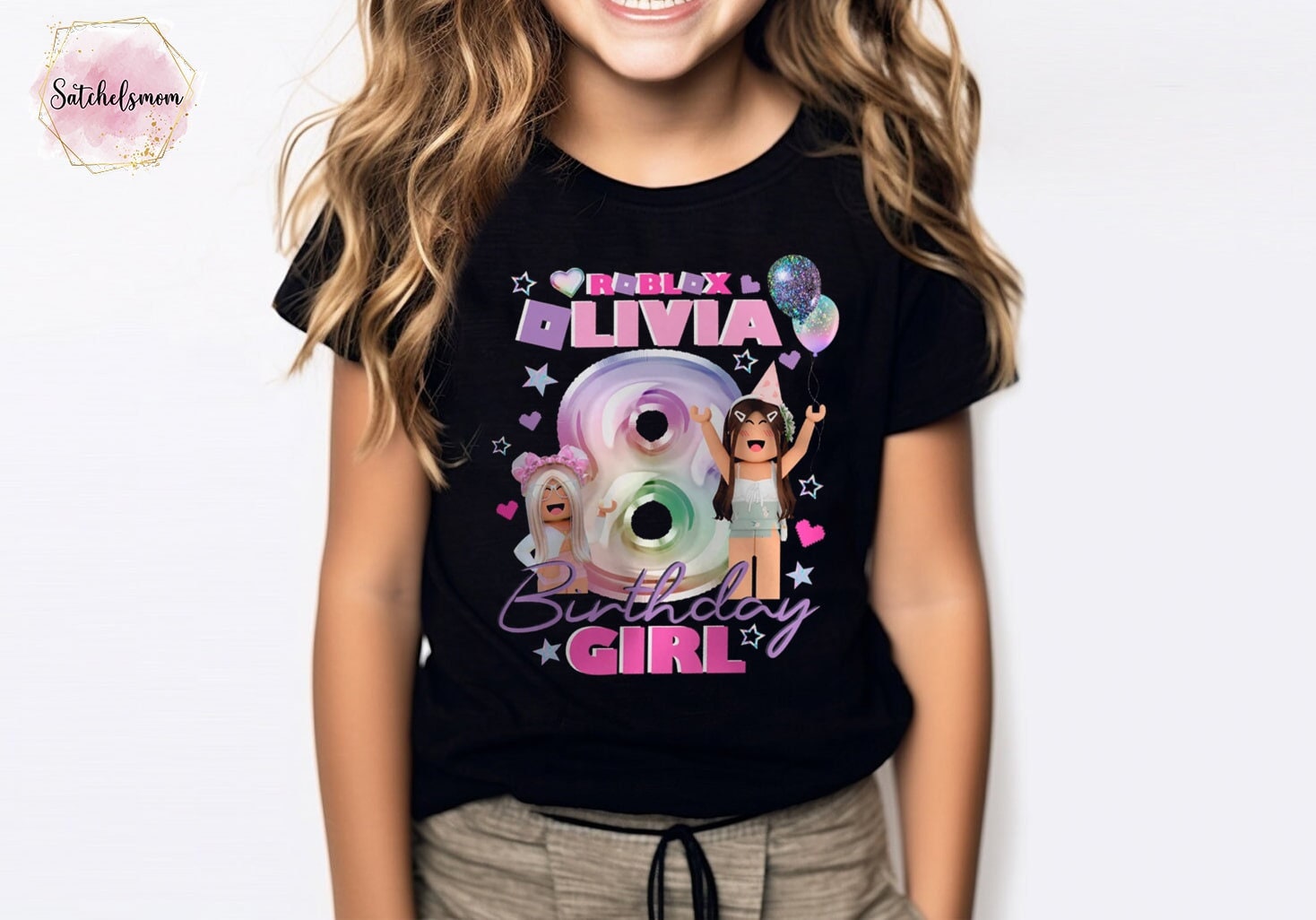 Aesthetic Roblox Girl Pink shirt - T Shirt Classic