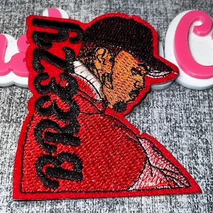 C Breezy Urban Profile Streetwear-märke – Broderad applikation med statementmönster