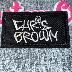 Breezy Graffiti Style Name Patch – Embroidered Street Art Lettering Applique