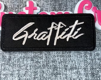 Breezy Handwritten Script Patch – Embroidered Signature Style Lettering