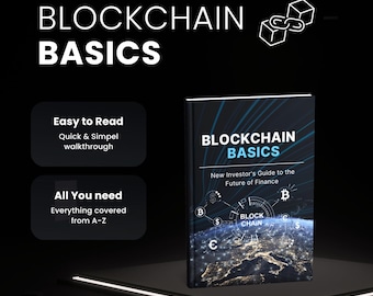 Blockchain Guide For Beginners – Learn Everything About Blockchain Technology , PLR, MRR, Resell | Simpel Crypto Guide, Invest In Crypto